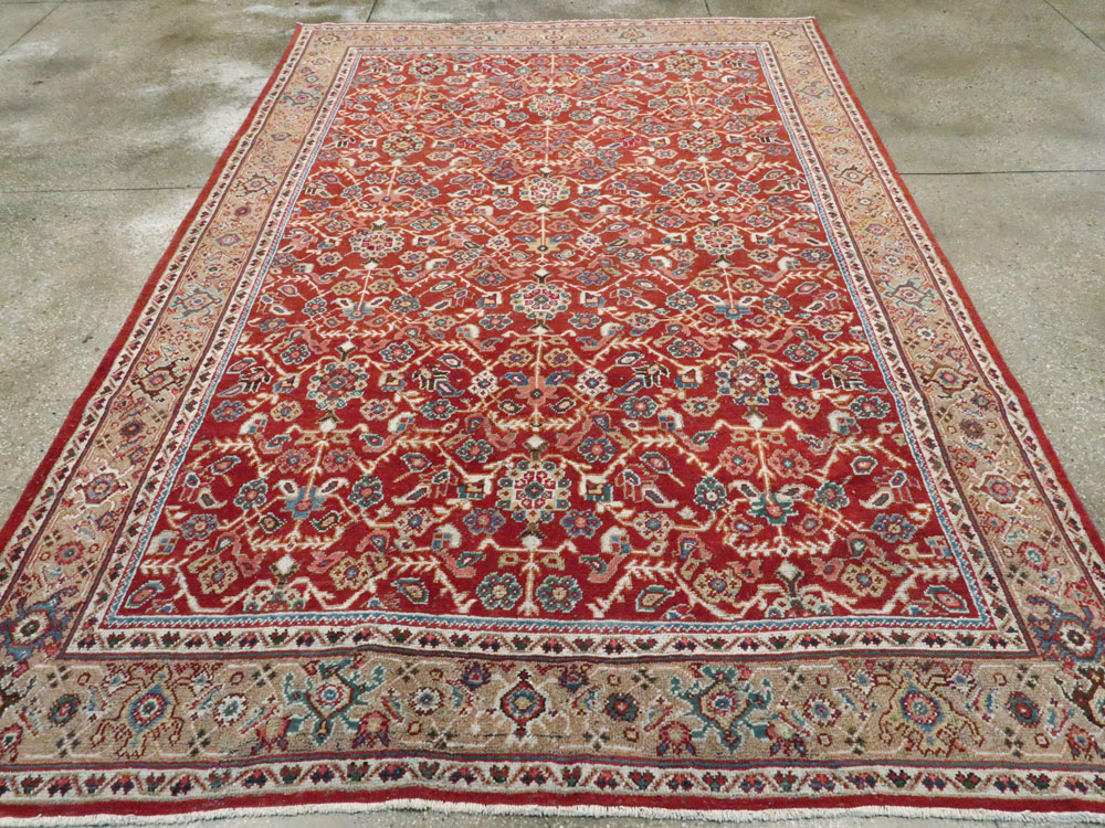 Antique Persian Mahal Carpet, No.8472 - Gss
