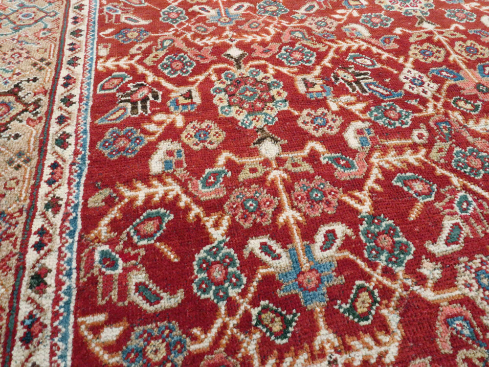 Antique Persian Mahal Carpet, No.8472 - Gss
