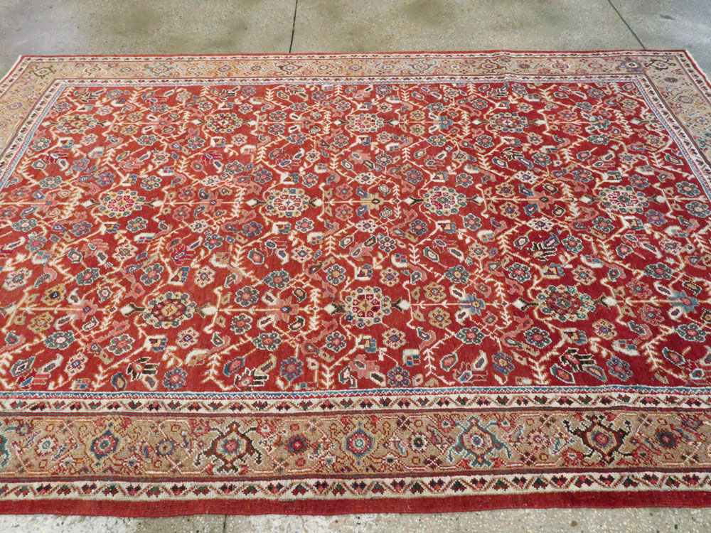 Antique Persian Mahal Carpet, No.8472 - Gss