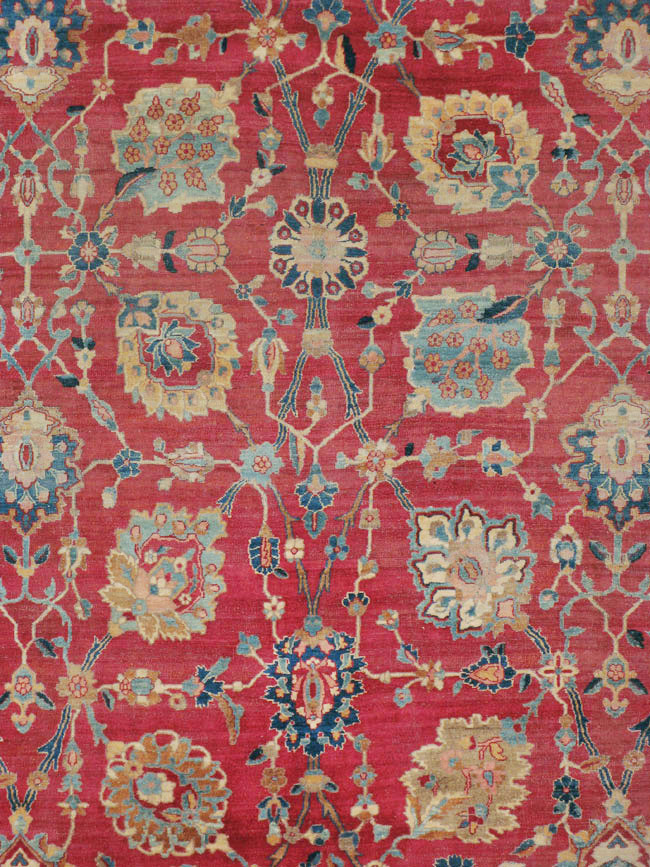 Antique Persian Kerman Carpet, No.8480 - Gss