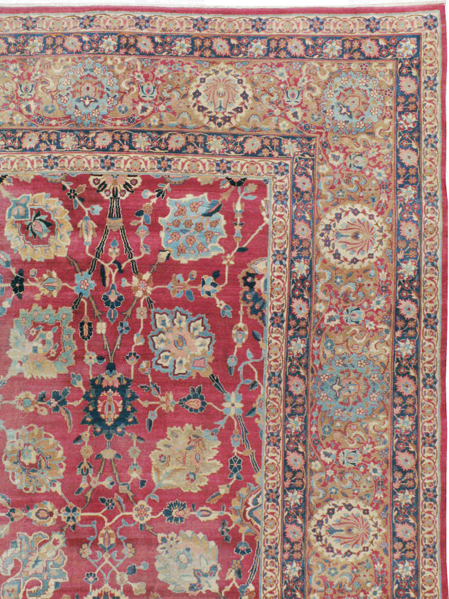 Antique Persian Kerman Carpet, No.8480 - Gss