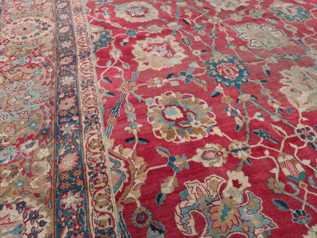 Antique Persian Kerman Carpet, No.8480 - Gss