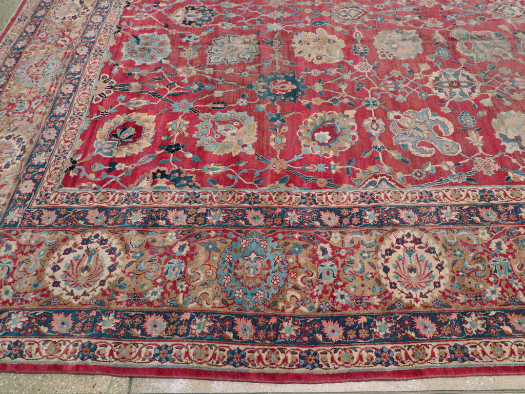 Antique Persian Kerman Carpet, No.8480 - Gss