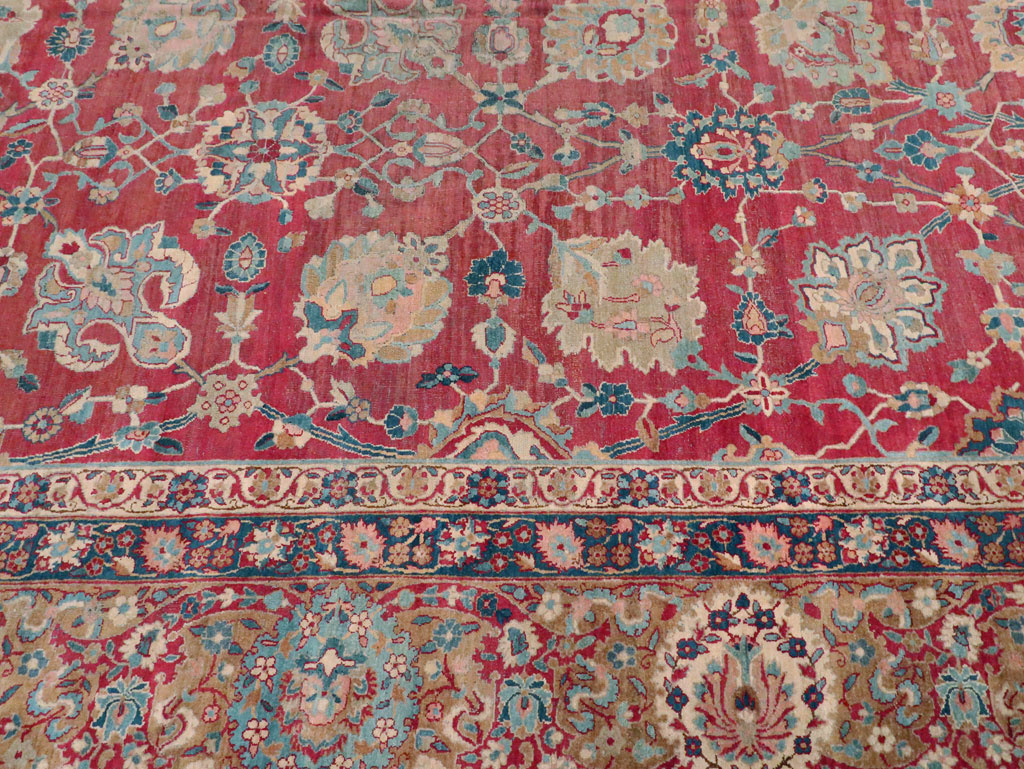 Antique Persian Kerman Carpet, No.8480 - Gss