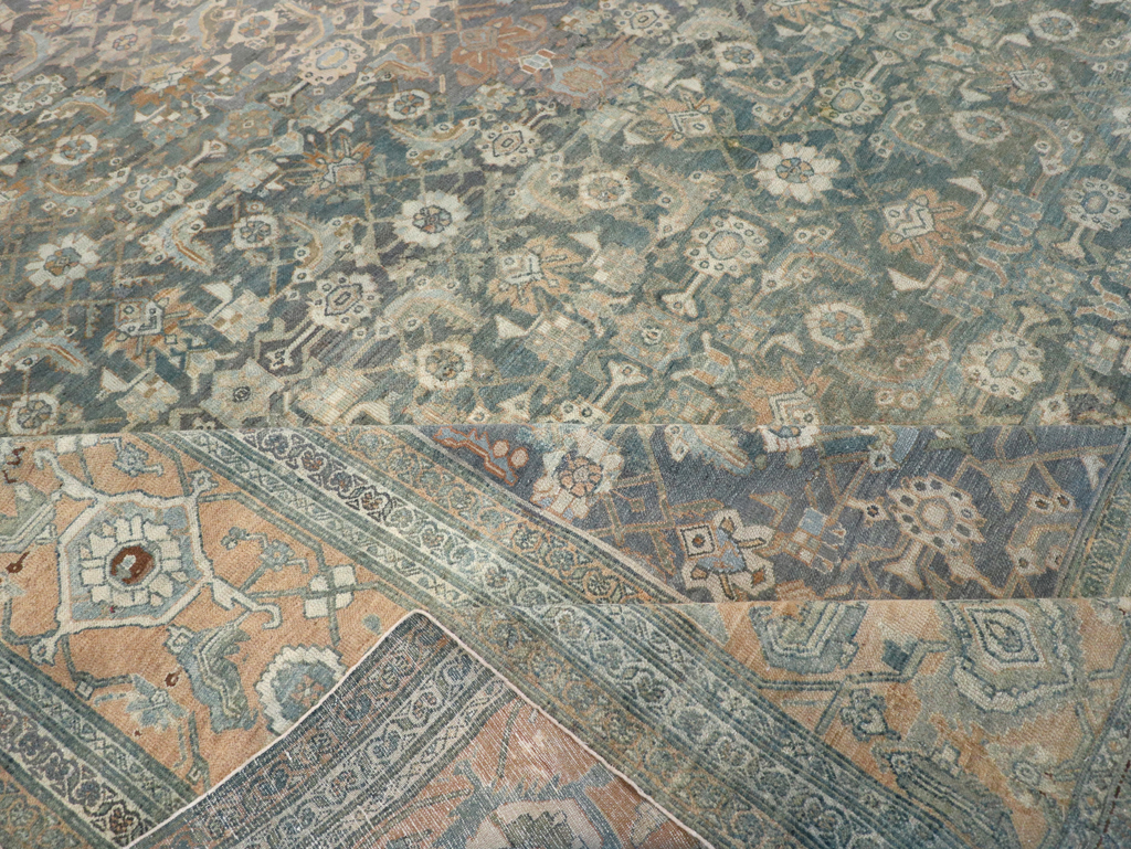 Antique Persian Bibikabad Carpet, No.8484 - Gss