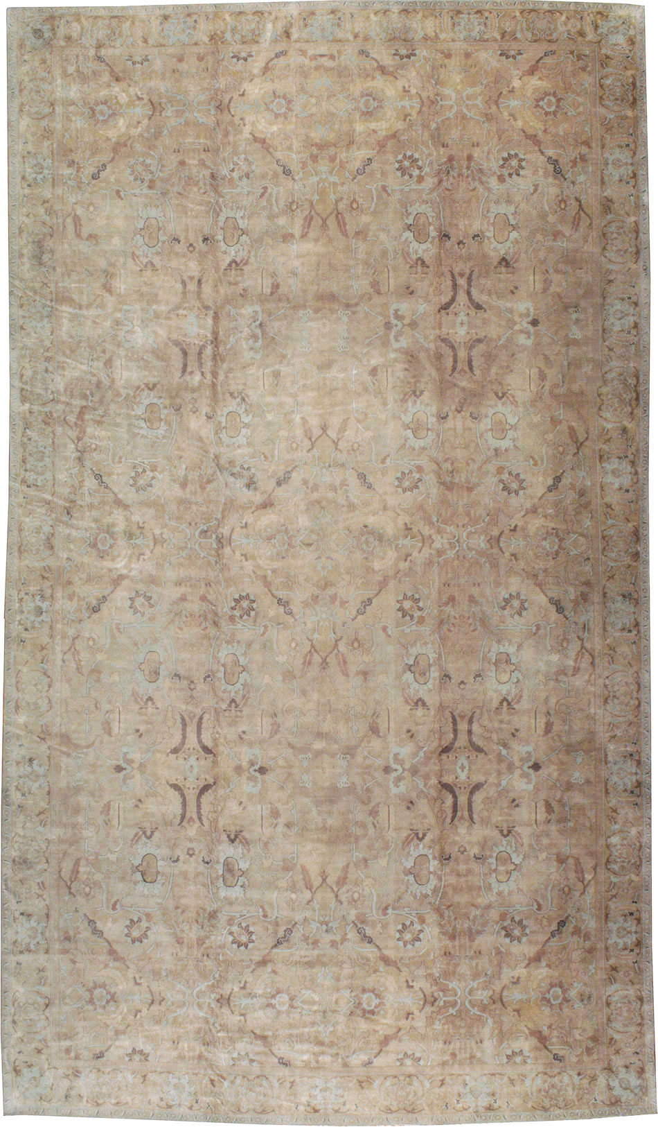 Antique Indian Agra Carpet, No.8497 - Gss