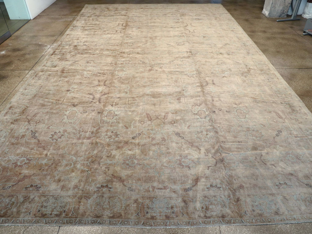 Antique Indian Agra Carpet, No.8497 - Gss