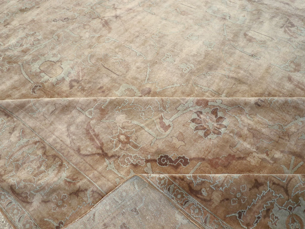 Antique Indian Agra Carpet, No.8497 - Gss