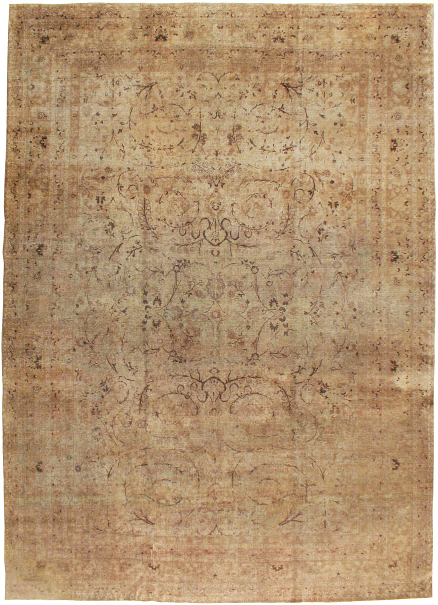 Antique Persian Mashad Carpet, No.8505 - Gss