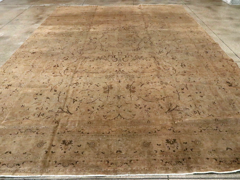 Antique Persian Mashad Carpet, No.8505 - Gss