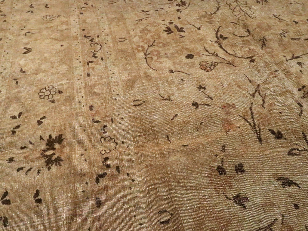 Antique Persian Mashad Carpet, No.8505 - Gss