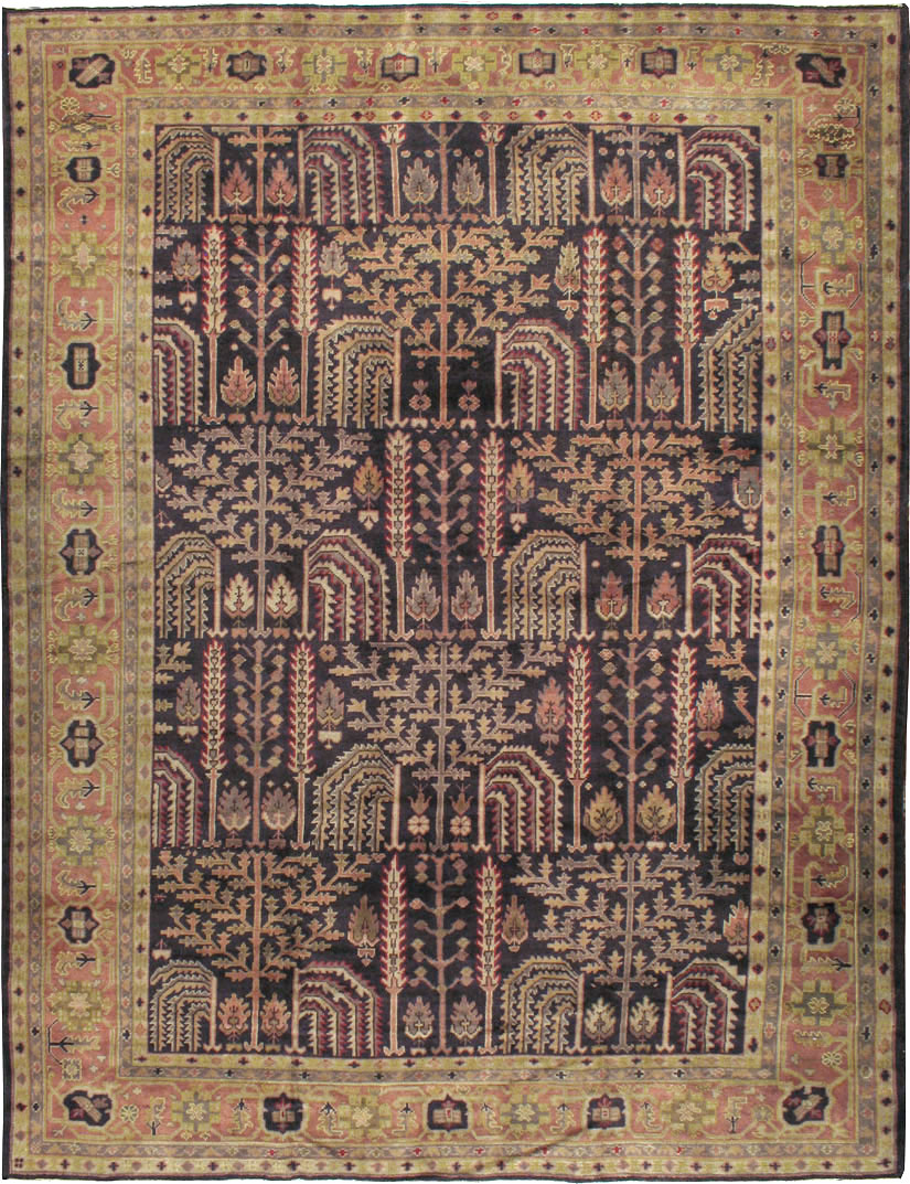 Antique Turkish Oushak Carpet, No.8507 - Gss