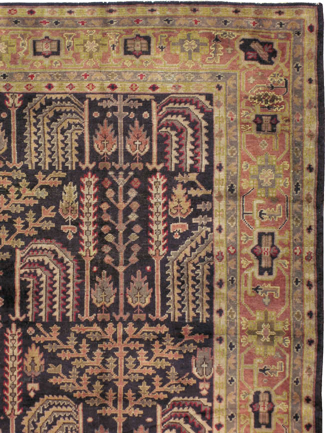 Antique Turkish Oushak Carpet, No.8507 - Gss