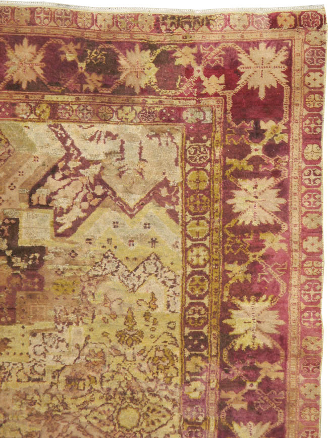 Antique Indian Agra Carpet, No.8526 - Gss