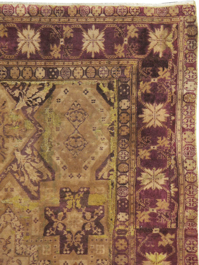 Antique Indian Agra Carpet, No.8526 - Gss