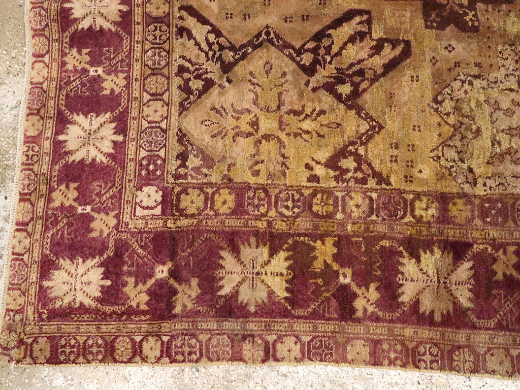 Antique Indian Agra Carpet, No.8526 - Gss