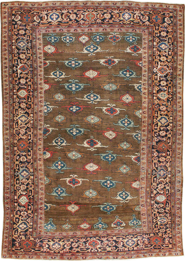 Antique Persian Mahal Carpet, No.8538 - Gss