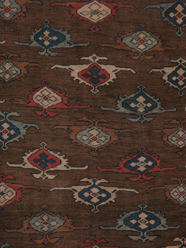 Antique Persian Mahal Carpet, No.8538 - Gss