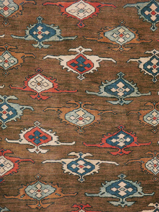 Antique Persian Mahal Carpet, No.8538 - Gss