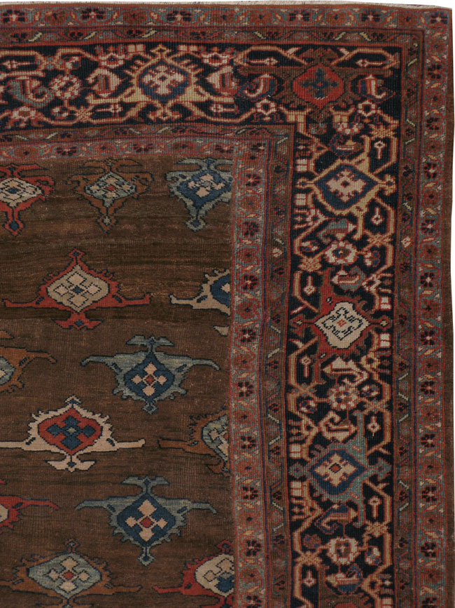 Antique Persian Mahal Carpet, No.8538 - Gss