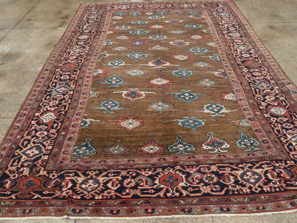 Antique Persian Mahal Carpet, No.8538 - Gss