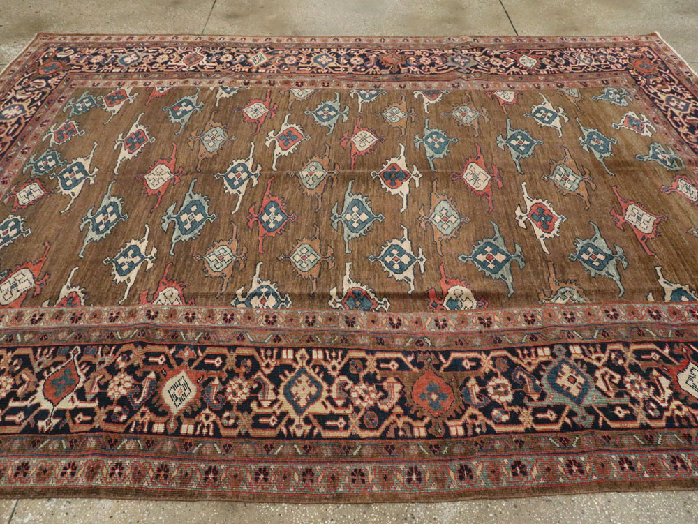 Antique Persian Mahal Carpet, No.8538 - Gss