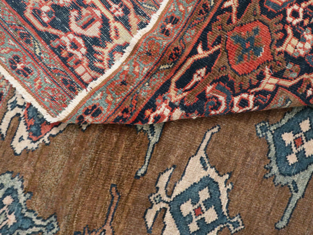 Antique Persian Mahal Carpet, No.8538 - Gss
