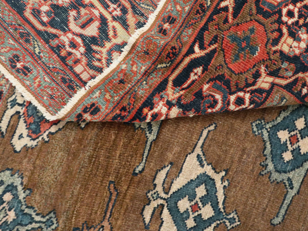 Antique Persian Mahal Carpet, No.8538 - Gss