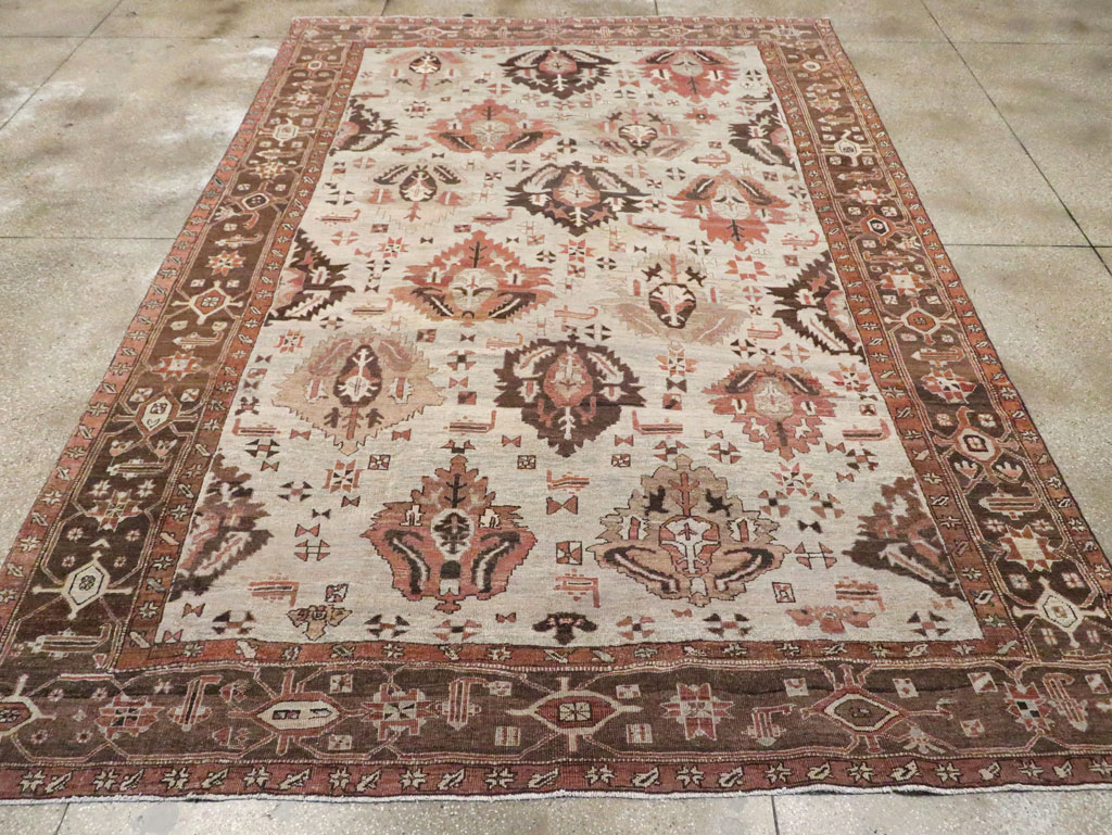 Antique Persian Heriz Carpet, No.8540 - Gss