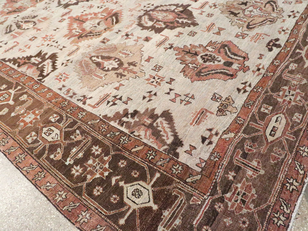 Antique Persian Heriz Carpet, No.8540 - Gss