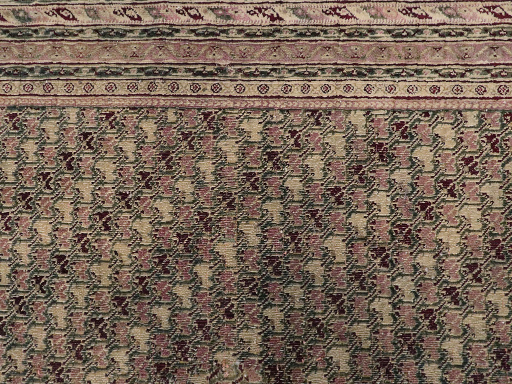 Antique Indian Agra Square Carpet, No.8541 - Gss