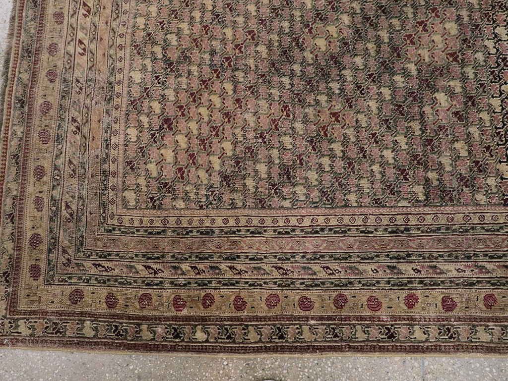 Antique Indian Agra Square Carpet, No.8541 - Gss
