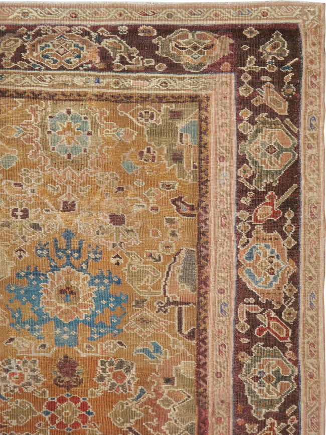 Antique Persian Mahal Carpet, No.8557 - Gss