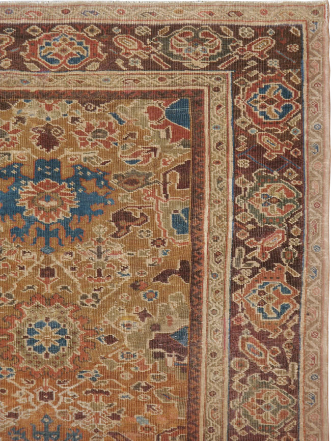Antique Persian Mahal Carpet, No.8557 - Gss
