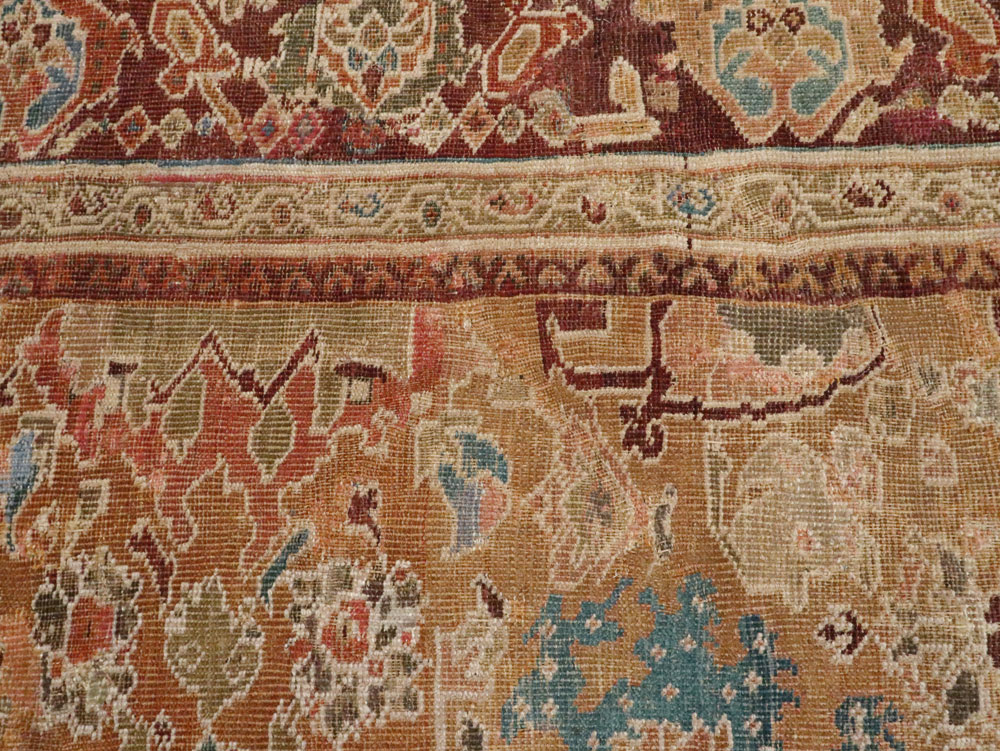 Antique Persian Mahal Carpet, No.8557 - Gss
