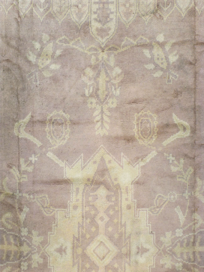 Vintage European Oushak Large Carpet, No.8600 - Gss