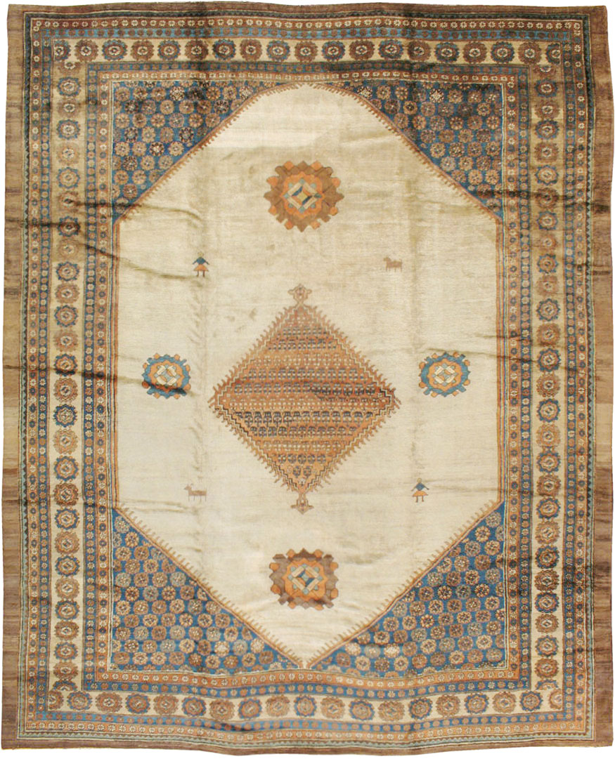 Antique Persian Bakshaish Carpet, No.8610 - Gss