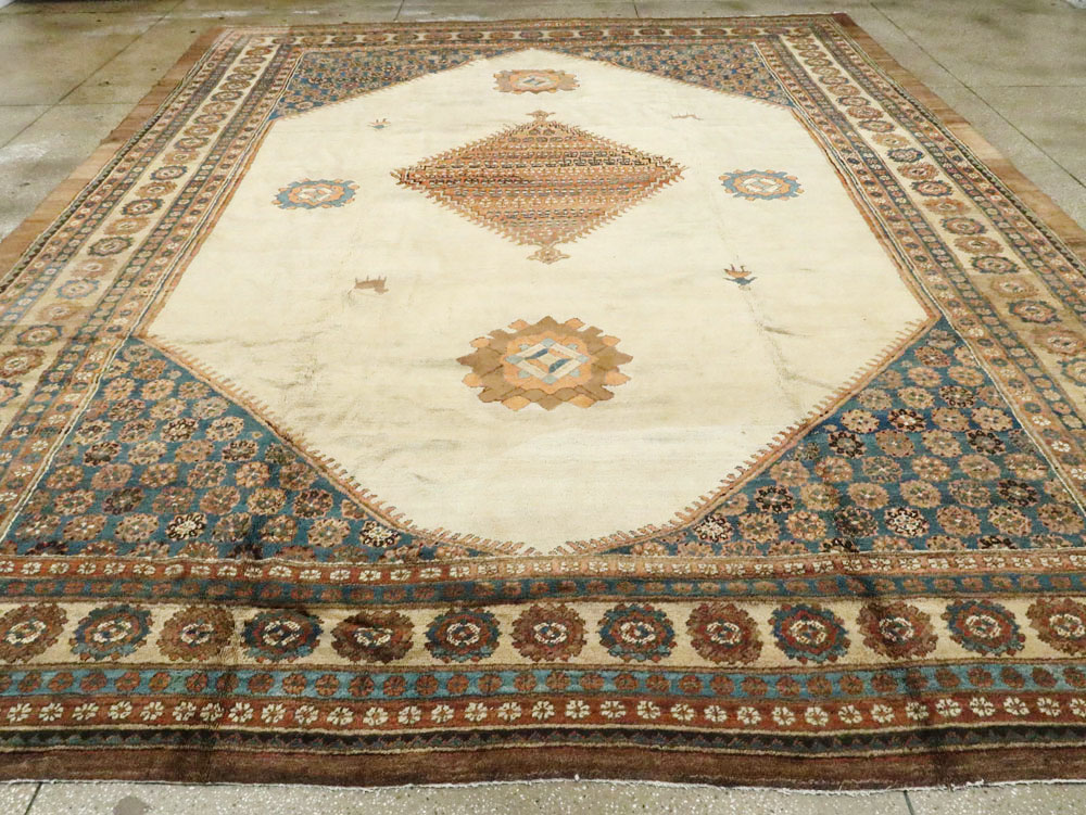 Antique Persian Bakshaish Carpet, No.8610 - Gss
