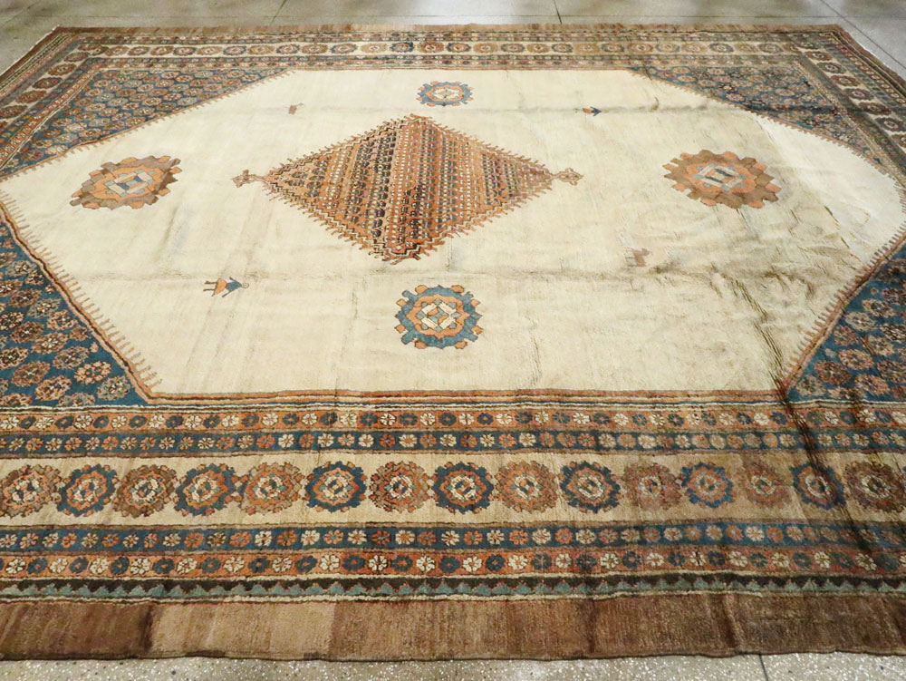Antique Persian Bakshaish Carpet, No.8610 - Gss