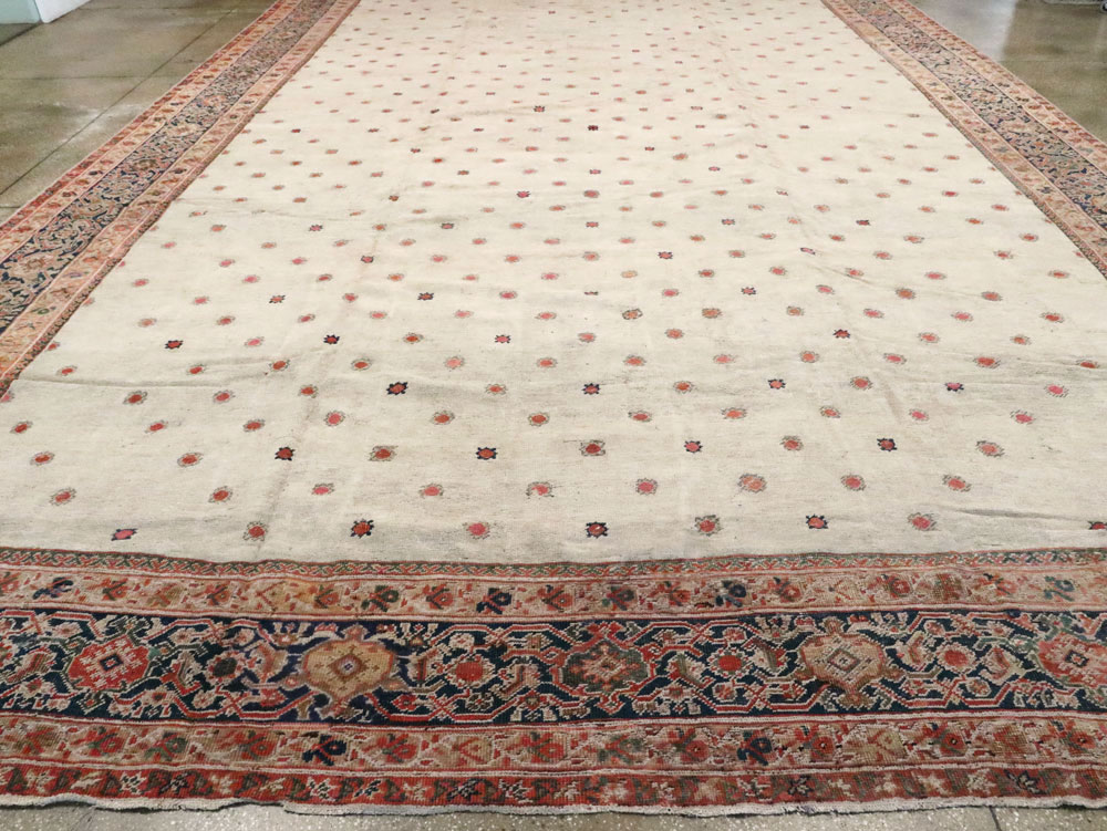 Antique Persian Mahal Carpet, No.8611 - Gss