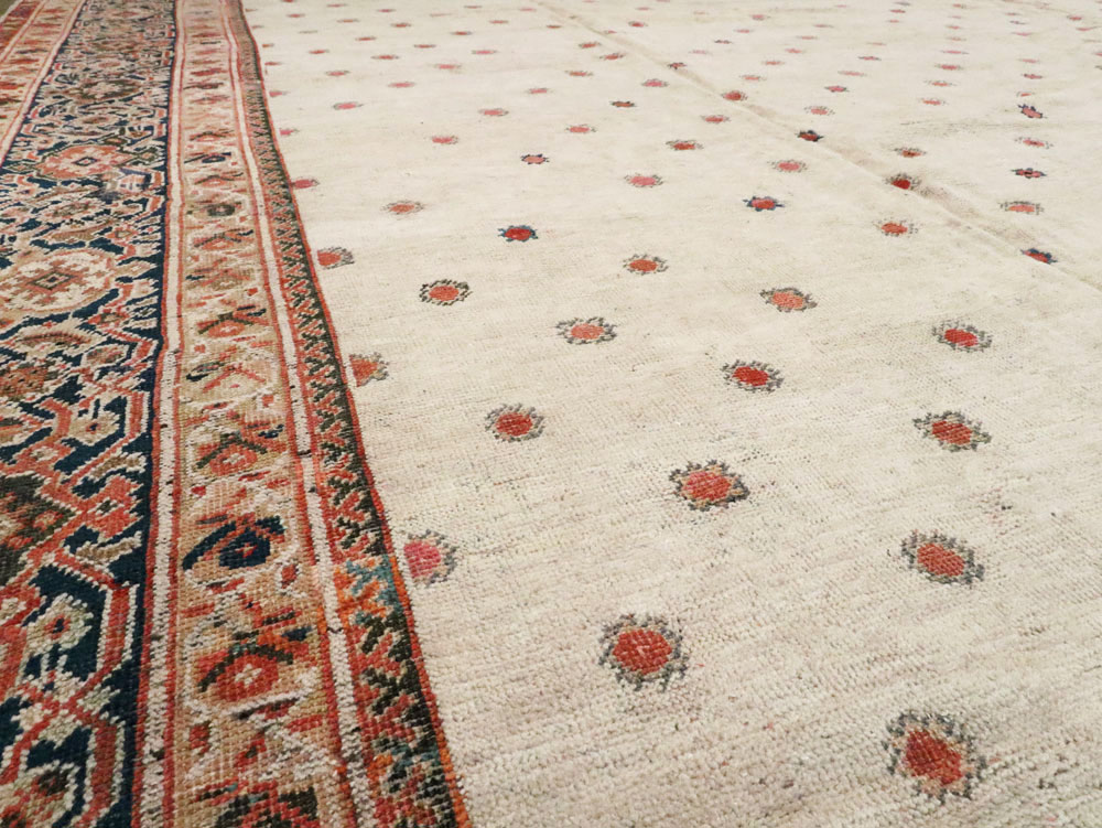 Antique Persian Mahal Carpet, No.8611 - Gss