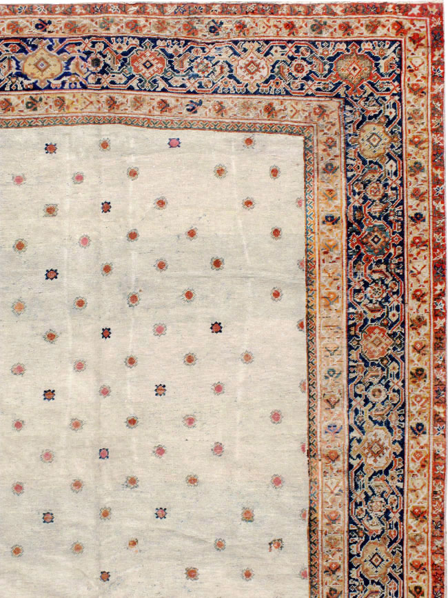Antique Persian Mahal Carpet, No.8611 - Gss