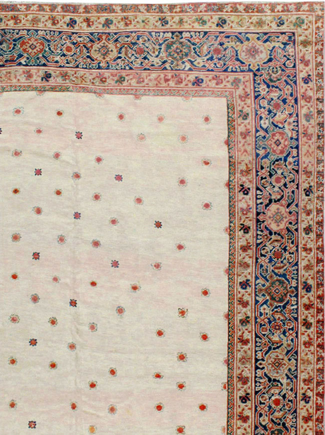 Antique Persian Mahal Carpet, No.8611 - Gss