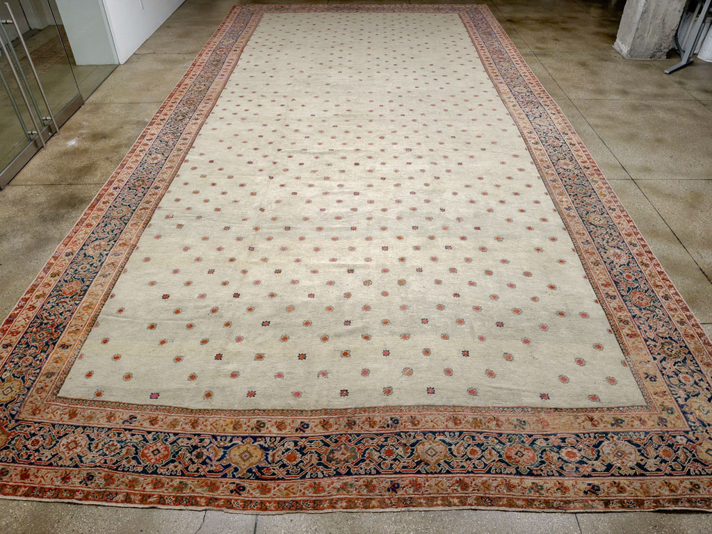 Antique Persian Mahal Carpet, No.8611 - Gss
