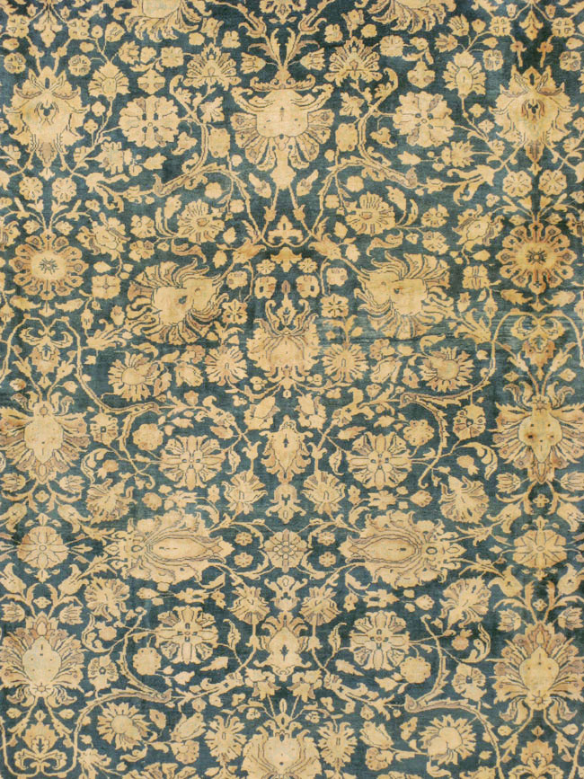 Antique Persian Sarouk Carpet, No.8616 - Gss