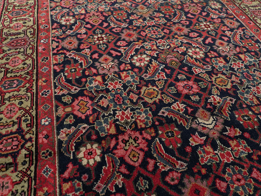 Antique Persian Fereghan Long Runner, No.8652 - Gss