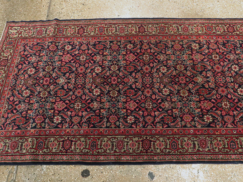 Antique Persian Fereghan Long Runner, No.8652 - Gss