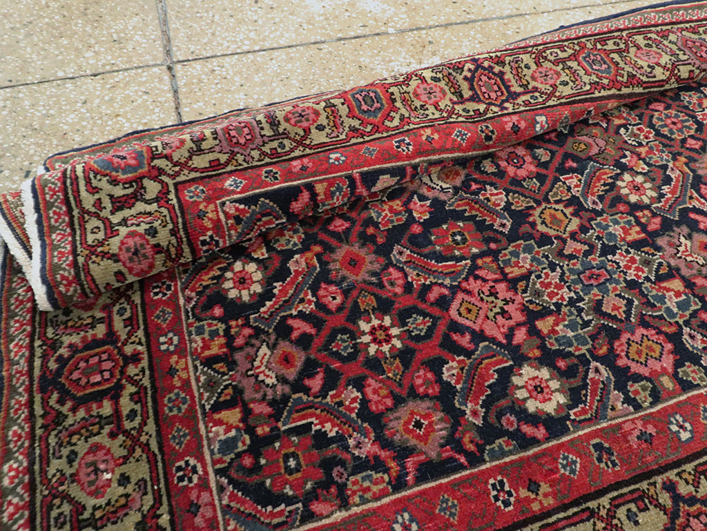 Antique Persian Fereghan Long Runner, No.8652 - Gss