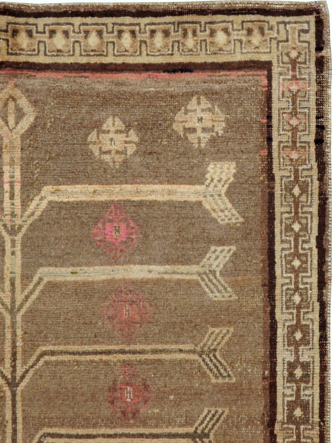 Antique Persian Hamadan Rug, No.8698 - Gss