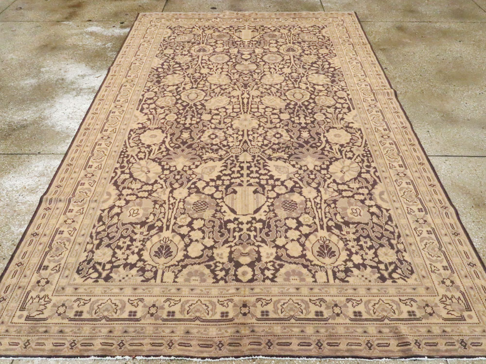 Vintage Indian Lahore Accent Carpet, No.8702 - Gss